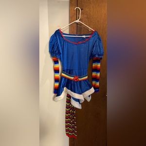 Rainbow Brite Costume M/L